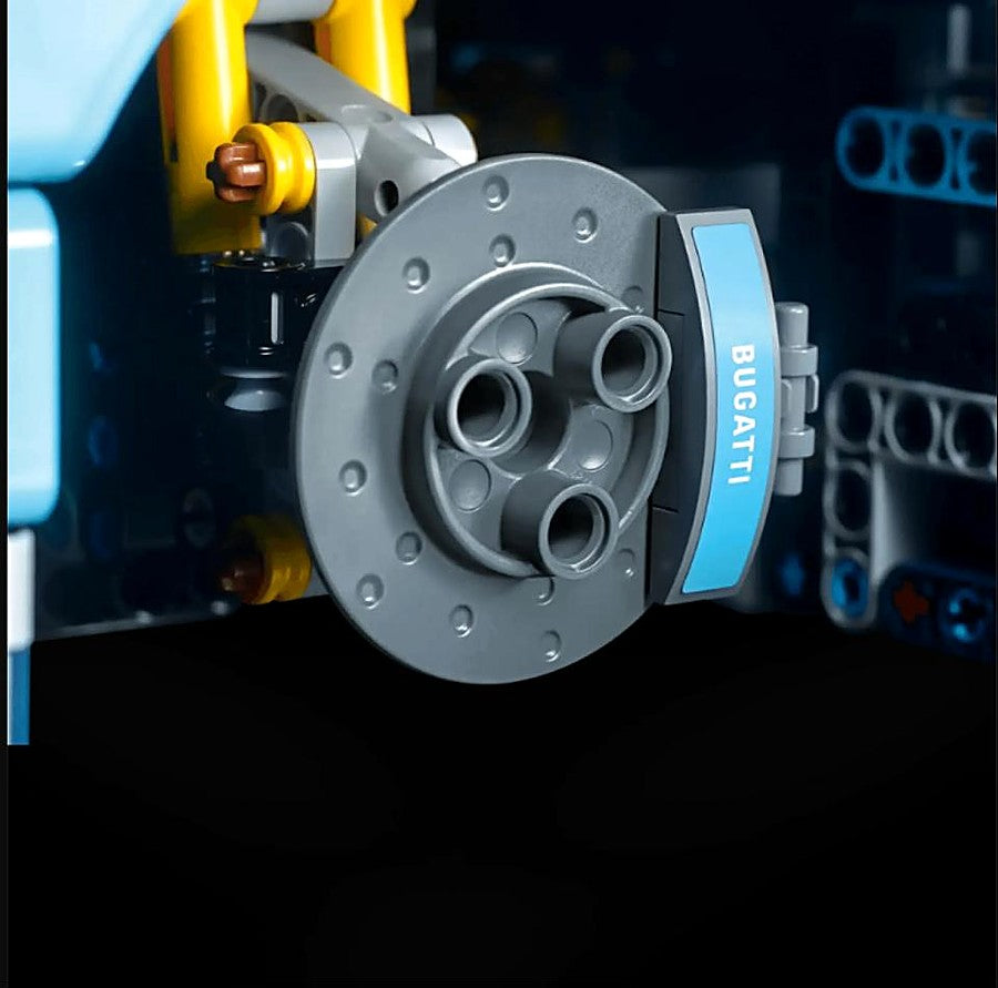 Even the brake calliper is reproduced down to the last detail.